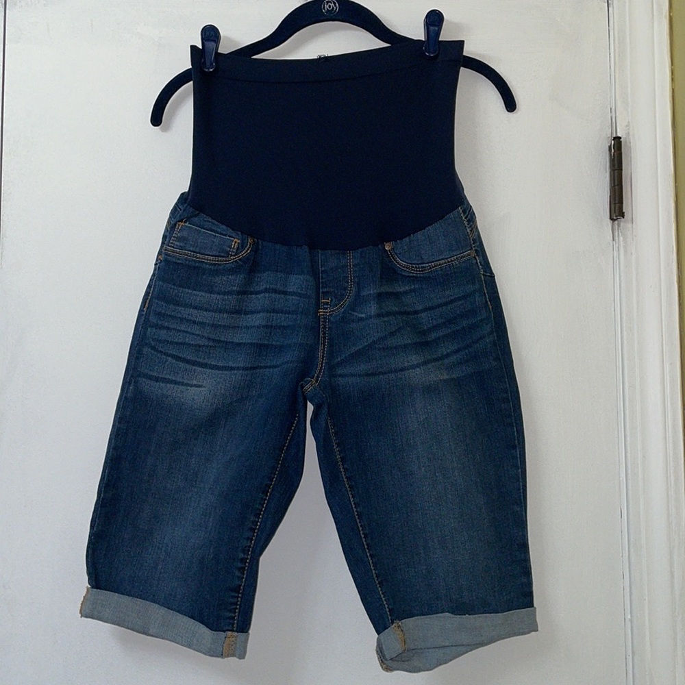 Maternity Denim Bermudas Medium EUC